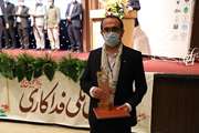  تندیس ملی فداکاری به دانشجوی کارشناسی پرستاری دانشگاه علوم پزشکی تهران اهدا شد